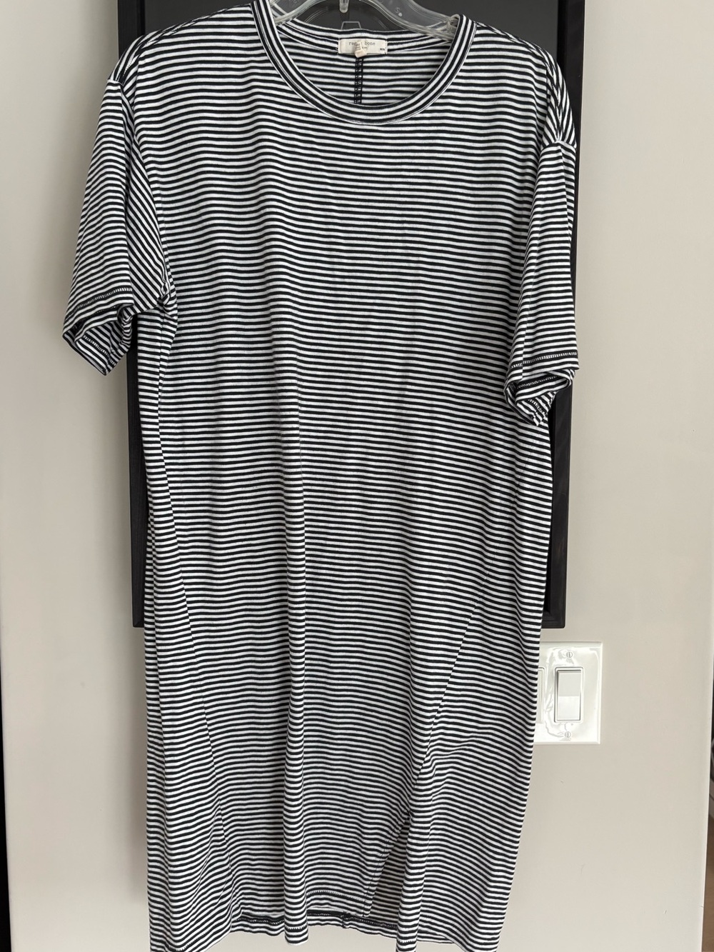 Rag and Bone stripe tee shirt dress size M